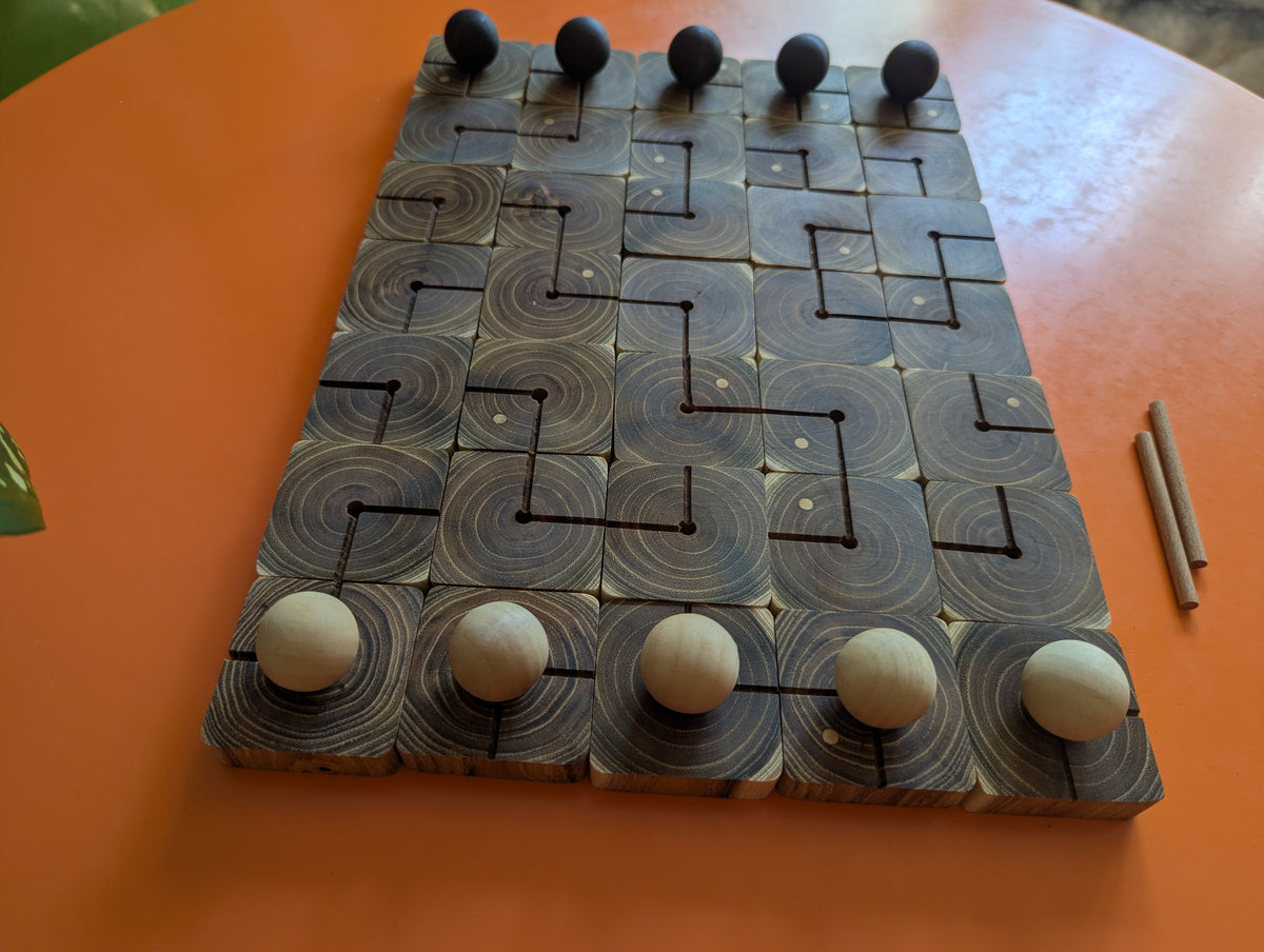 Moguli wooden game set