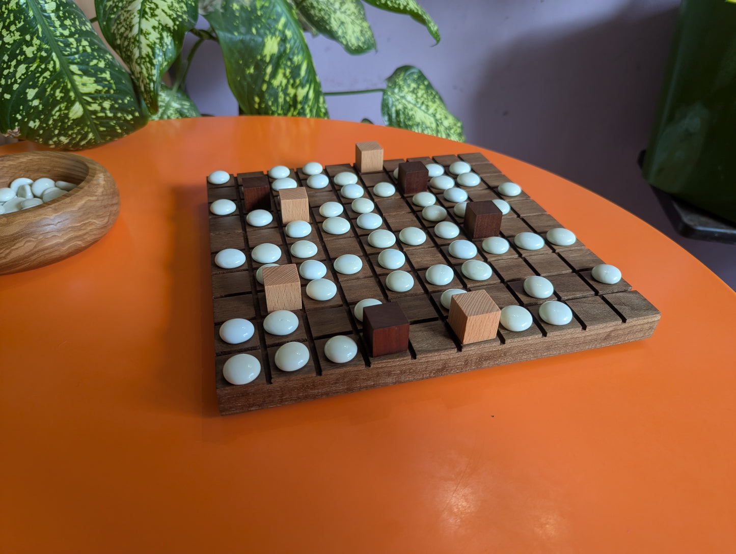 Amazons game Wooden set. 10" Tabletop version by WoodIdeas
