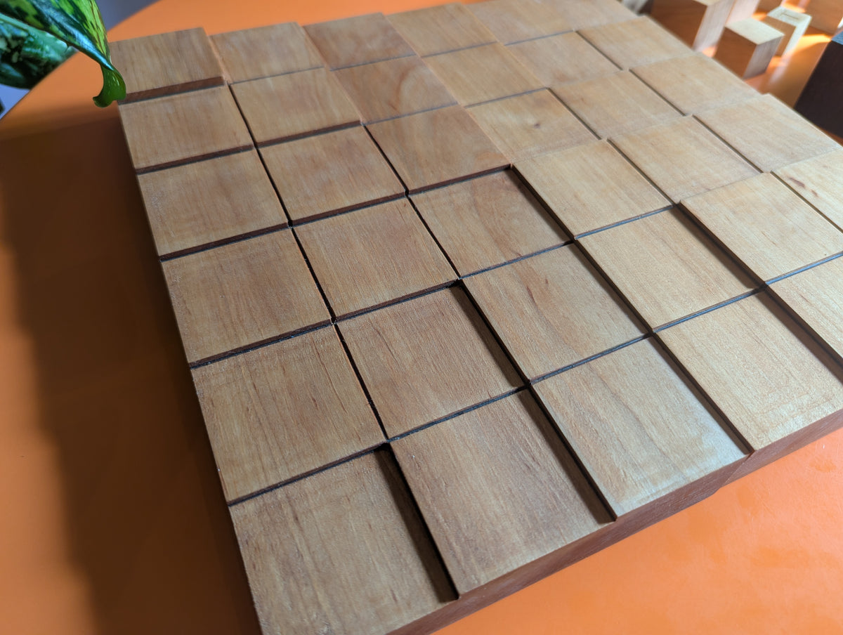 Terrace 6x6 Foldable wooden game set