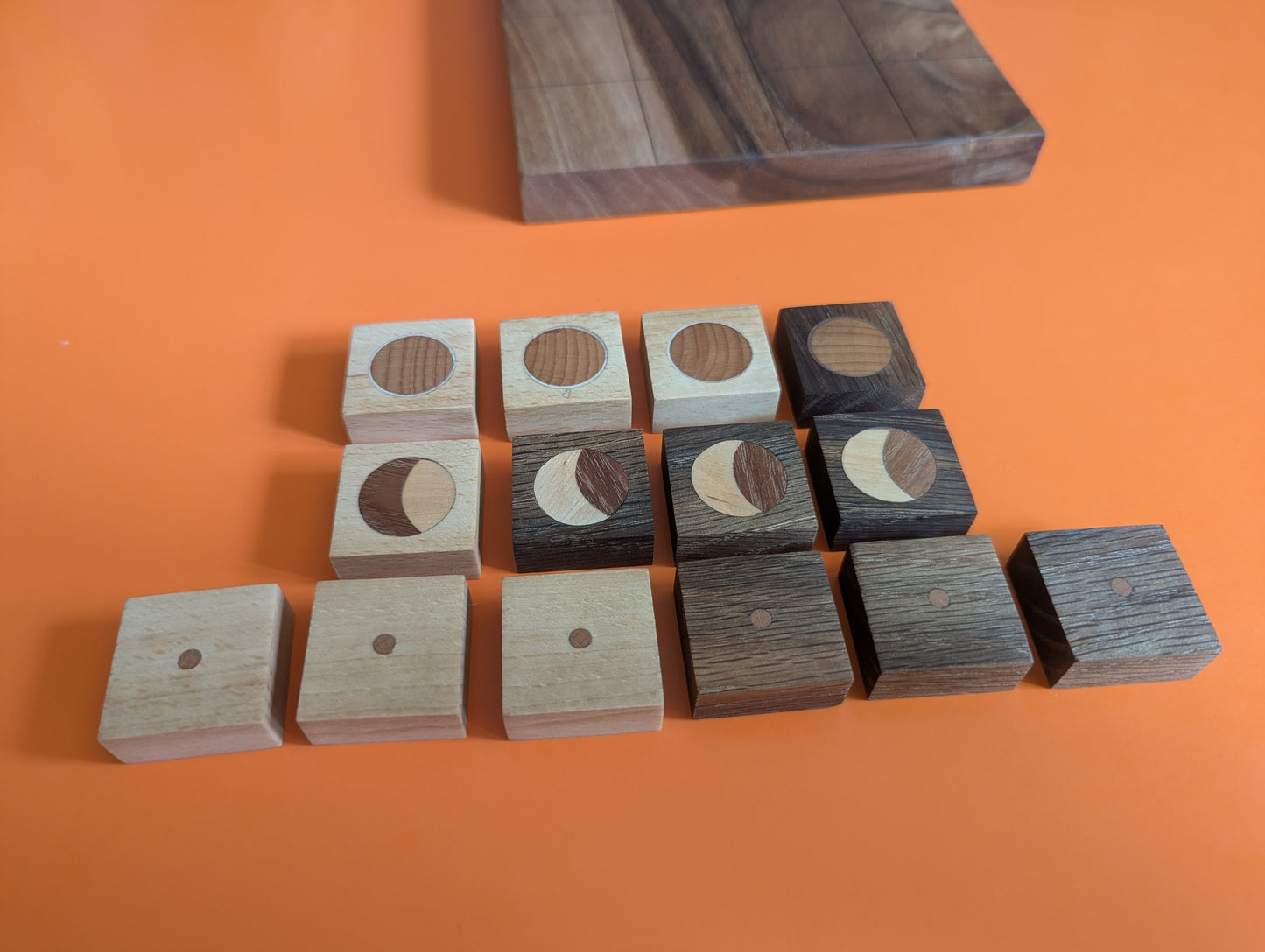 Consequence wooden game set