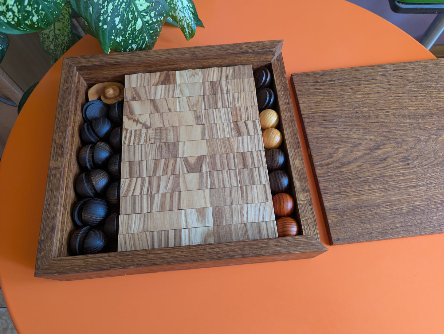 Santorini game Wooden set. Board/box idea - Expansion Pack by WoodIdeas