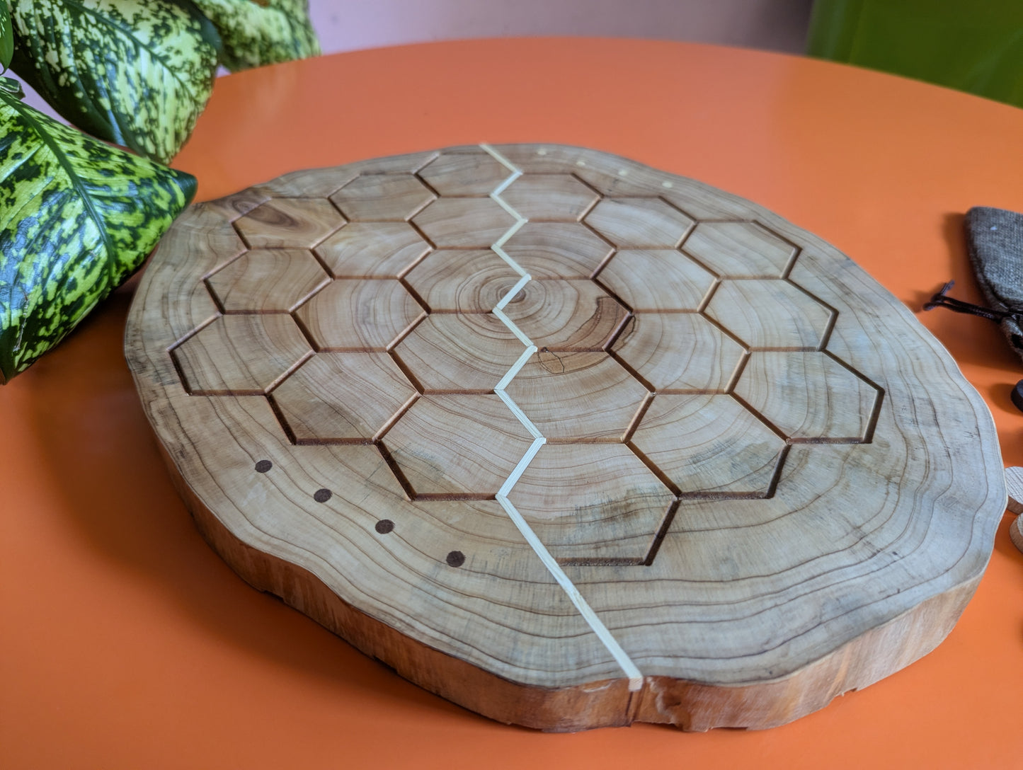 Entrapment/Robotory double-sided circle Juniper game board