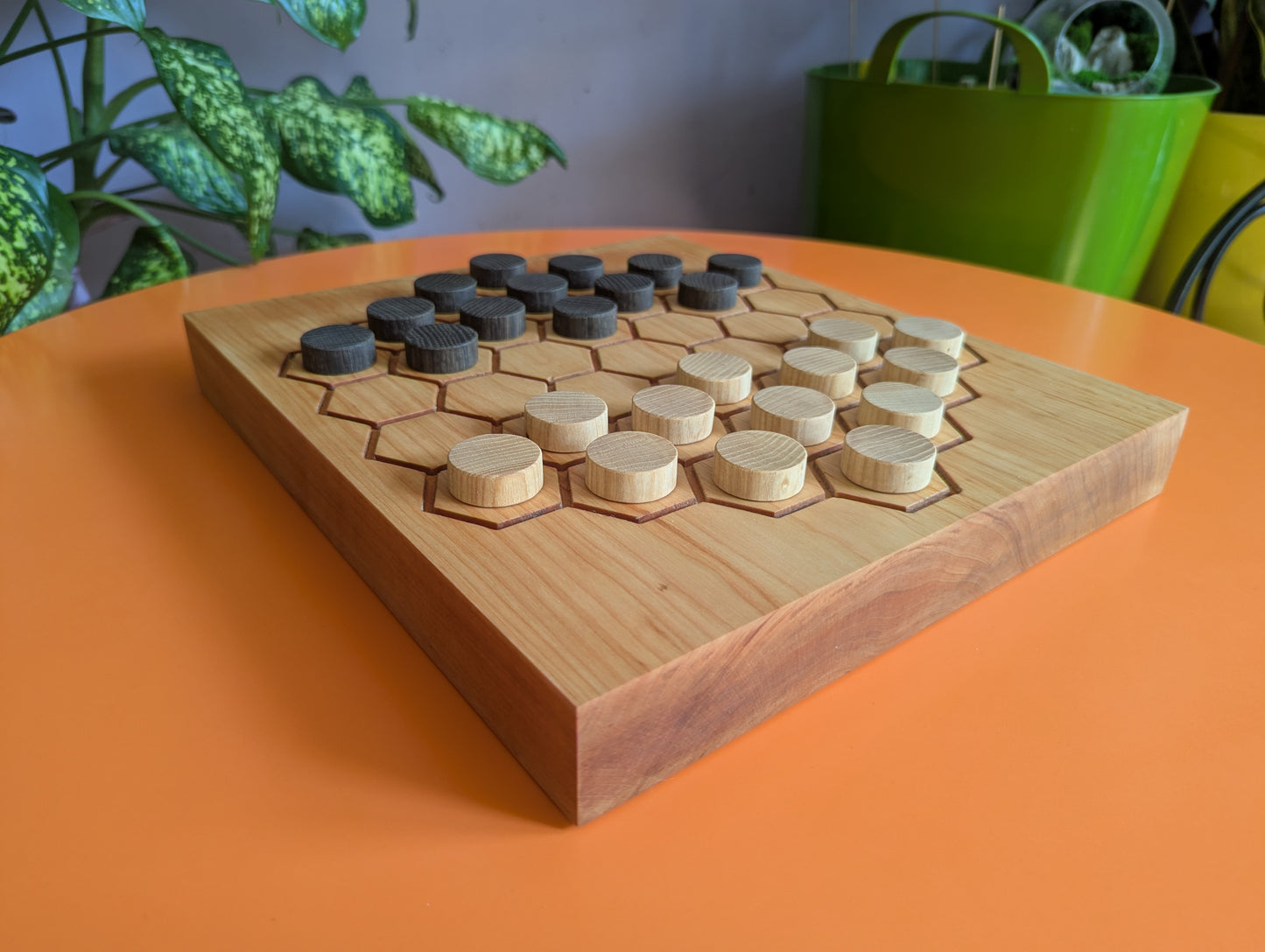 Dodo by Mark Steere. Wooden game set by WoodIdeas