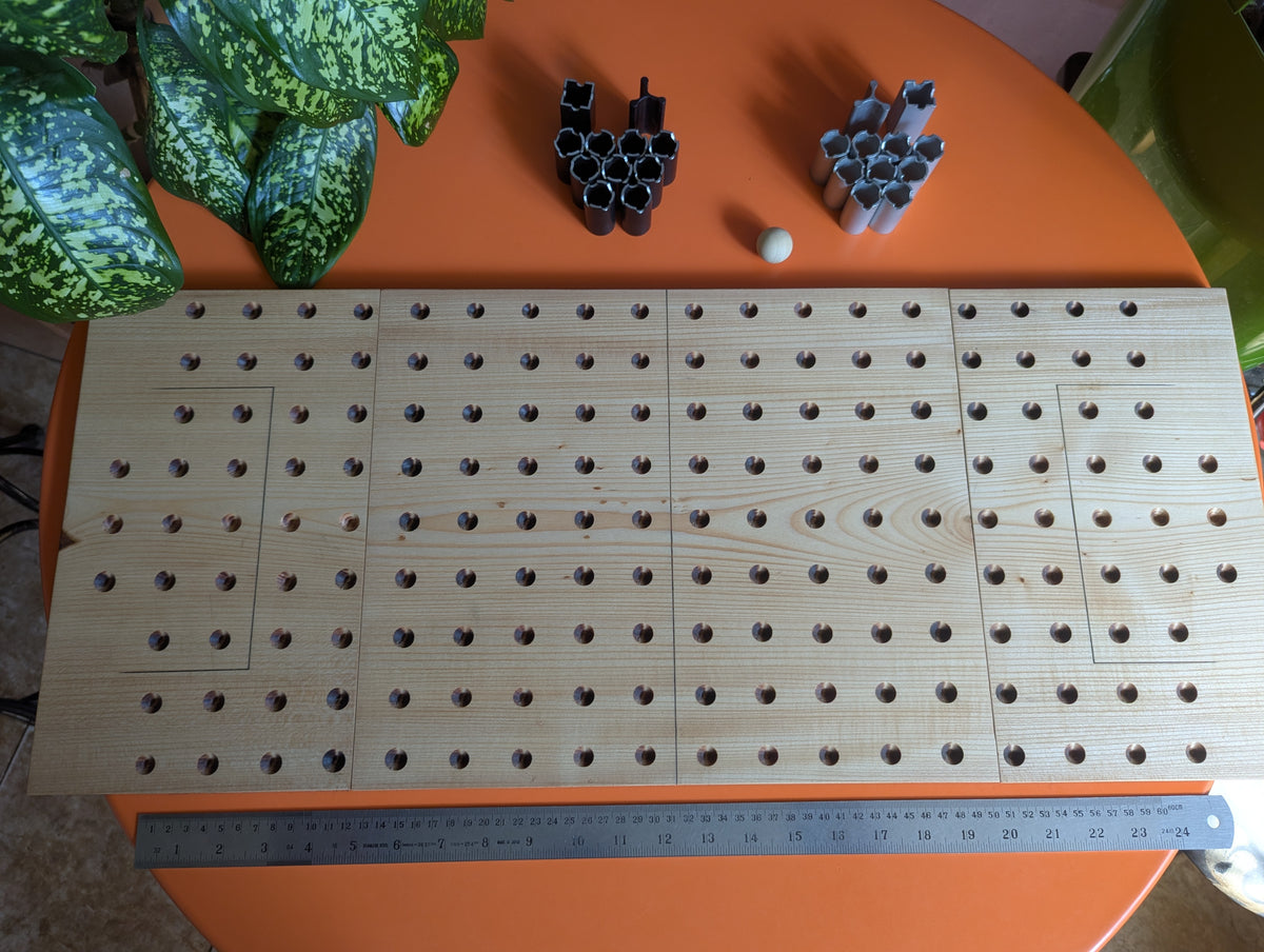 Libero: Wooden Abstract Football Strategy Game
