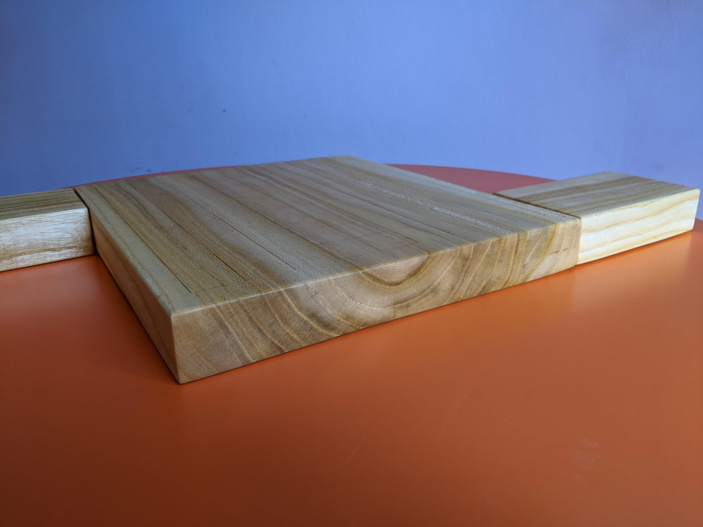 Handmade solid honey locust Shogi game set